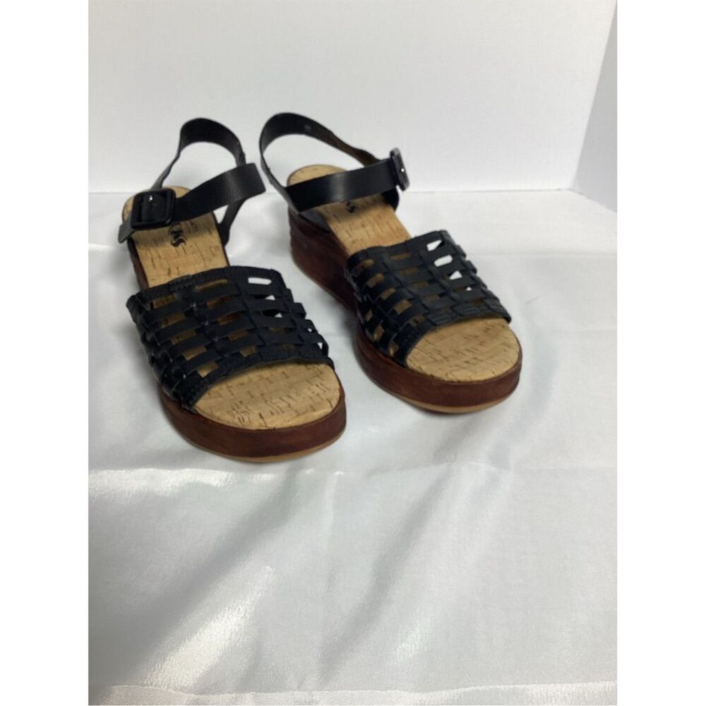 Kork-Ease Marley Women's Black Platform Sandals